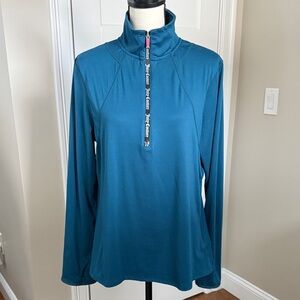 Juicy Couture Teal Long Sleeve Top